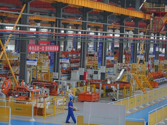 satın al 18 Stand Otomatik Rulo Yapım Makinesi 55kw 40Cr Metal Çatı Makinesi online manufacture
