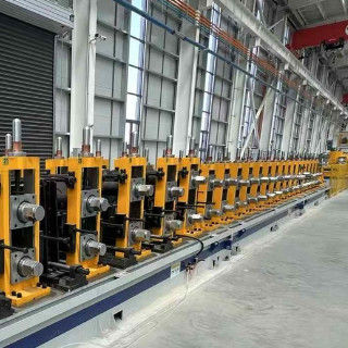satın al Hızlı Kesme Çelik Tüp Yapım Makinesi 50Hz 220V Otomatik Tüp Formasyon Makinesi online manufacture