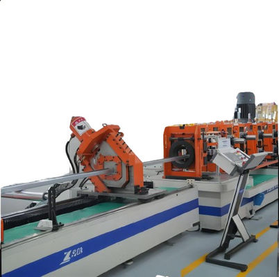 satın al Metal 5mm Cz Purlin Makine Kanal Çelik Yapı C U Purlin Roll Forming Makine online manufacture