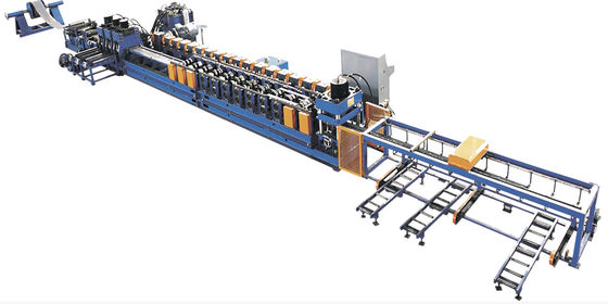 satın al 500 - 6000 mm kanal bükme makinesi C kanal yapma makinesi Unistrut rulo şekillendirme online manufacture
