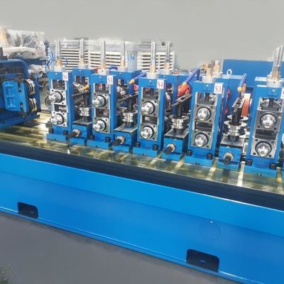 satın al Endüstriyel boru şekillendirme makinesi Karbon çelik aşağı boru rulo şekillendirme makinesi online manufacture