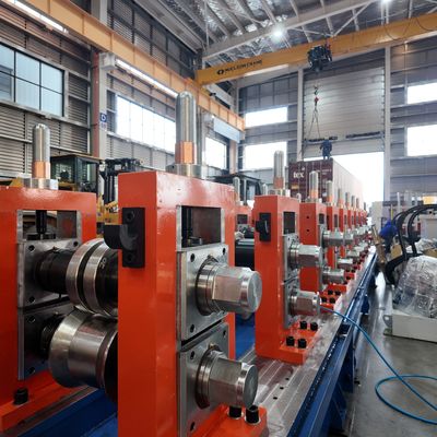 PLC kontrolü ve hidrolik kesimi ile yüksek hızlı Purlin şekillendirme makinesi